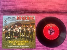 Original Oberkrainer Avsenik - Das Försterhaus Im Taunus / Am Schönsten Ist's Zu