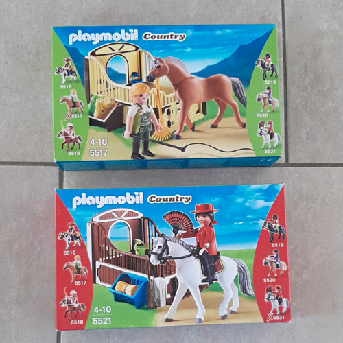 Playmobil country 5517 5521 - +,