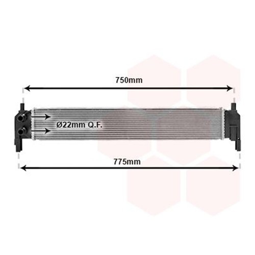 Van wezel zusatzkühler für - zusatzkühler,