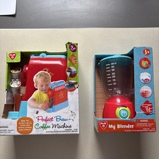 Kinderspielzeug Kaffeemaschine und Mixer Spielzeug elektrisch Marke Play