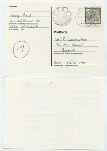 54721 werbestempel - 54721,