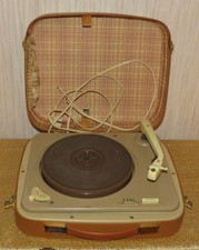 Alter Kofferplattenspieler