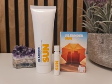 Luxusproben Jil Sander Sun Hair/Body Shampoo & Parfum Probe set Neu