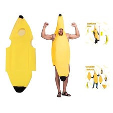 Einteiliges Bananen Kostüm