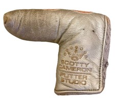 Scotty Cameron Putter Studio Select Silver 3 Red Dot Headcover Hülle Golf silber