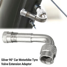 2 Stück 90 Grad Winkel Reifen Ventil Verlängerung Adapter Motorrad Motorrad Auto Bike