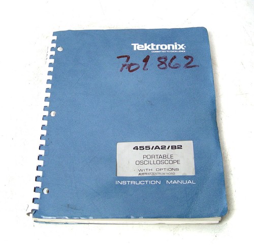 Tektronix 455 b2 - tektronix, 455/a2/b2