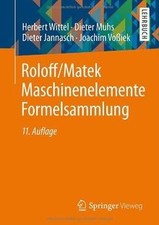 Roloff/Matek Maschinenelemente Formelsammlung von Wi... | Buch | Zustand wie neu