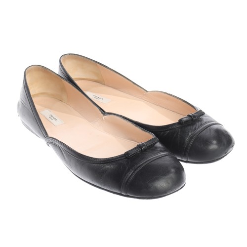 Ballerinas prada schwarz - prada, 37