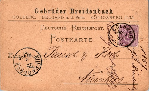 Vorläufer gruss aus - gruss,