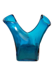 Vintage Doppelhals Vase aus