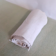 Leinen Ballen Bauernleinen Handgewebt Naturleinen 13,5mx74 um 1900