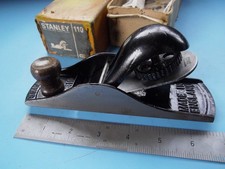 Stanley No.110 Small Block Hobel Holzbearbeitungswerkzeug im Originalkarton, guter Zustand