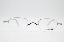 Vintage Brille HUMPHREYS 2516 10 Silber Halbrand Brillengestell eyeglasses