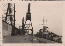 Foto, Kriegsmarine, Vorpostenboot V 1507 Pier Le Havre Frankreich (MJ-41)1025