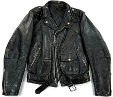 HERCULES Perfecto US Vintage Horsehide Biker Brando Motorrad Lederjacke 48 M