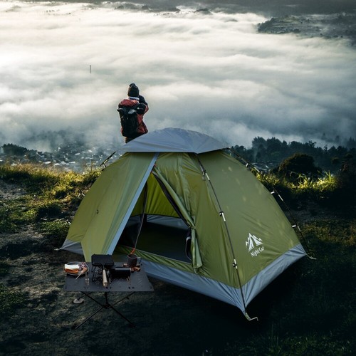 Night cat backpacking - night,