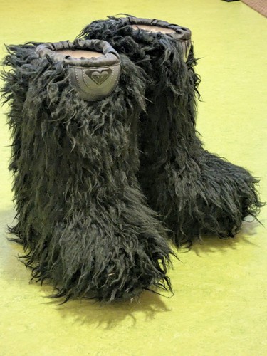 Fell boots fake fur - fake,