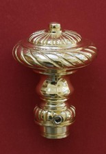 Jugendstil Antik Style Messing Poliert Dreh Knauf  Türknopf Tür Knauf  B2SQP