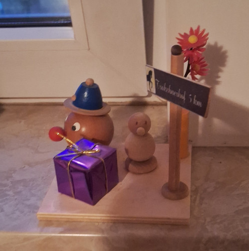 Räuchermännchen holz wichtel - holz,