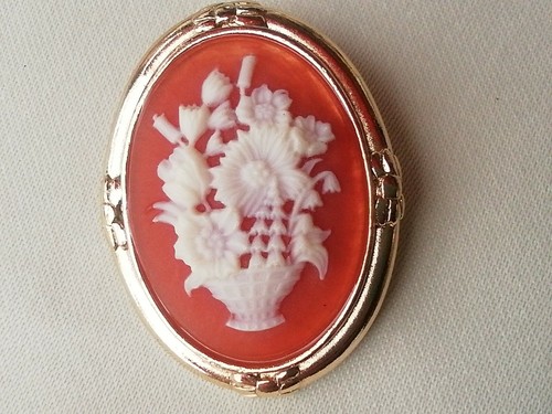 Muschel cameo kamee vintage - cameo,
