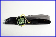 1980er Jahre Schwarz Leder