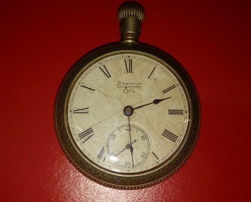 Silberne taschenuhr american - silberne,