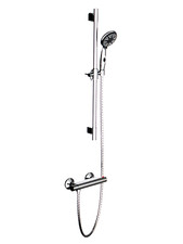 Brausestangenset AQUA2SAVE inkl. Thermostatarmatur Brausegarnitur Wellnessbrause