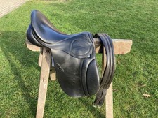 Stuebben VSD Scandica Sattel schwarz Kammer 31 + Ledergurt