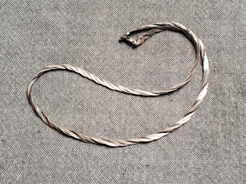 Elegante collier kette 925er - collier-kette,