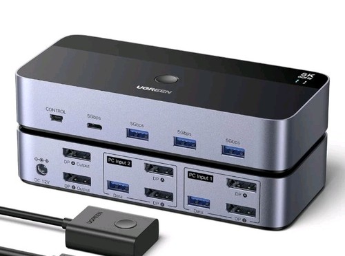 Ugreen displayport kvm switch - ugreen,