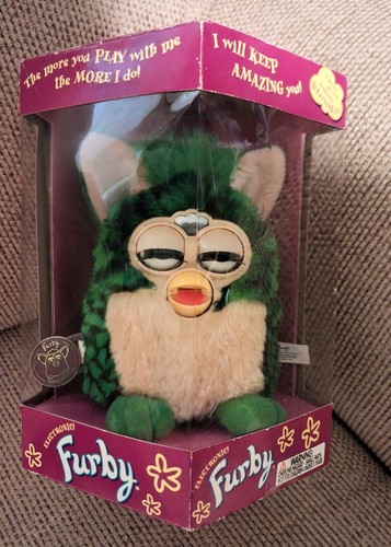 Furby 1998 turtle green - turtle,