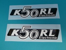 Hercules K50 RL Seitendeckel Sticker Schriftzug Dekor Aufkleber