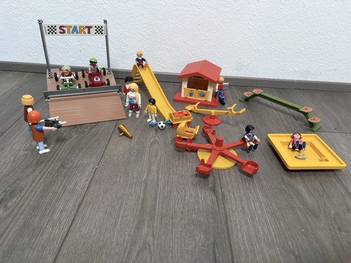 Playmobil spielplatz konvolut - spielplatz,