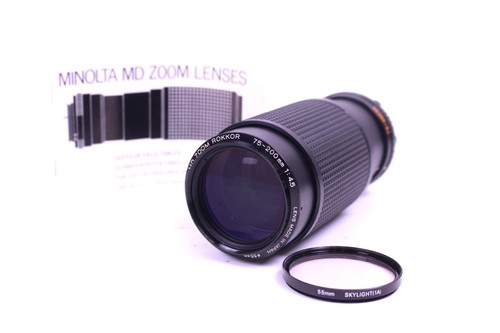 Minolta objektiv zoom - minolta, md