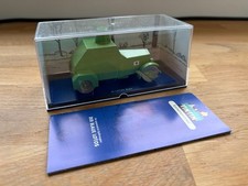 Modellauto Tintin Tim & Struppi der gepanzerte Spähwagen 1:43 in Acrylvitrine