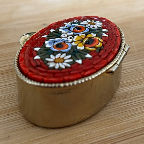 Vintage pillendose italien - vintage,