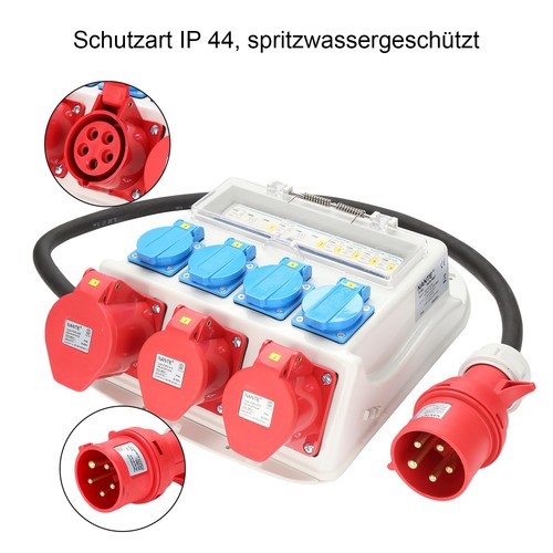 Baustromverteiler ip44 mit - ip44,