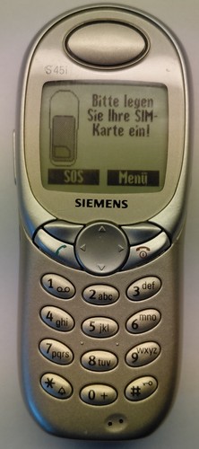Handy siemens s45i - s45i, mit