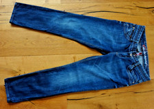 dunkelblaue Jeans Hose für