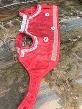 Antike Porzellanpuppe Pink Rosa Korsage Corset  Jumeau Bru Steiner doll