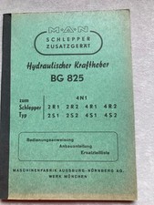 Ersatzteilliste MAN Kraftheber