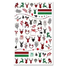 Nagel Sticker Weihnachten