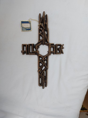 Kreuz aus bronze handarbeit - aus,