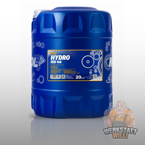 20l liter mannol hydro iso - 20l,