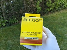 Praktica B Satz Zwischenringe von Soligor OVP  Extension Tube Set 