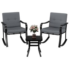 Gartenlounge set 3tlg - gartenlounge-set, 2