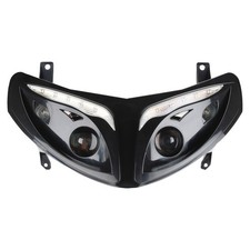 Scheinwerfer Schwarz Frontscheinwerfer Lampe Licht für Peugeot Speedfight 1 2