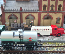 Fleischmann H0 81 5425 K Kesselwagen Gasolin DB + Tankwagen Gasolin in OVP/2514