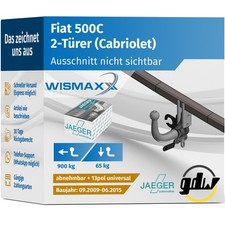 ANHÄNGERKUPPLUNG für Fiat